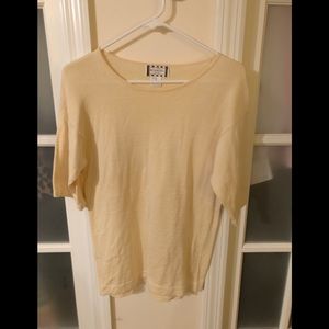 Henri Bendel silk sweater M
